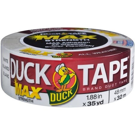 SHURTECH BRANDS ShurTech MSDT-866 1.88 in. Maximum Strength Duck Tape; White MSDT-866